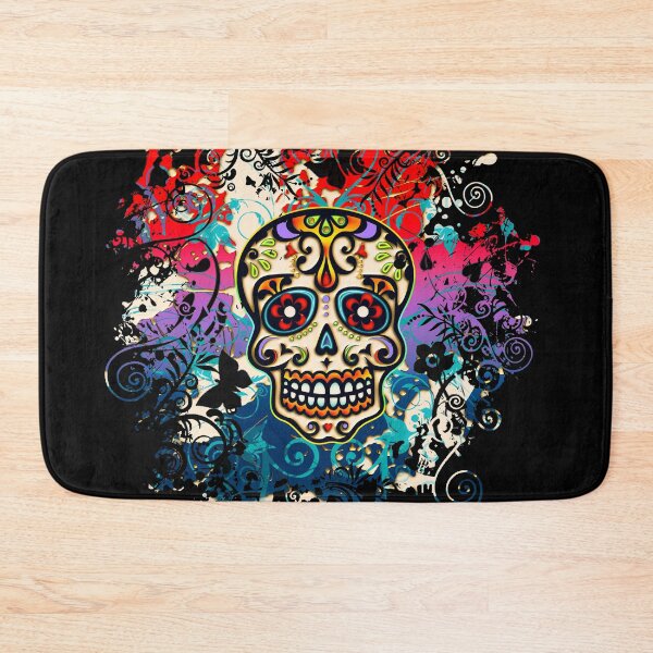 Item preview, Mexican Skull, Sugar Skull, Day of the Dead, Dias de los muertos designed and sold by nitty-gritty.