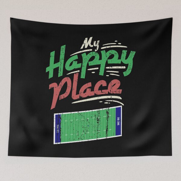 Item preview, My Happy Place American Football - Gridiron Gift designed and sold by biNutz.
