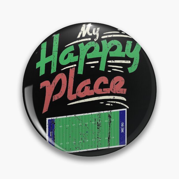 Item preview, My Happy Place American Football - Gridiron Gift designed and sold by biNutz.