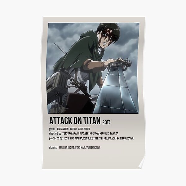 Attaque sur Titan Poster Poster
