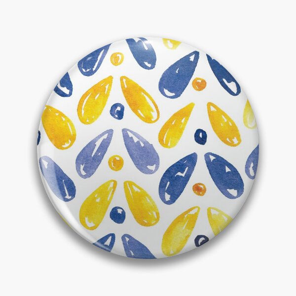 Item preview, Puppy Drops | Mustard & Blue Mix designed and sold by RebeccaFlaherty.