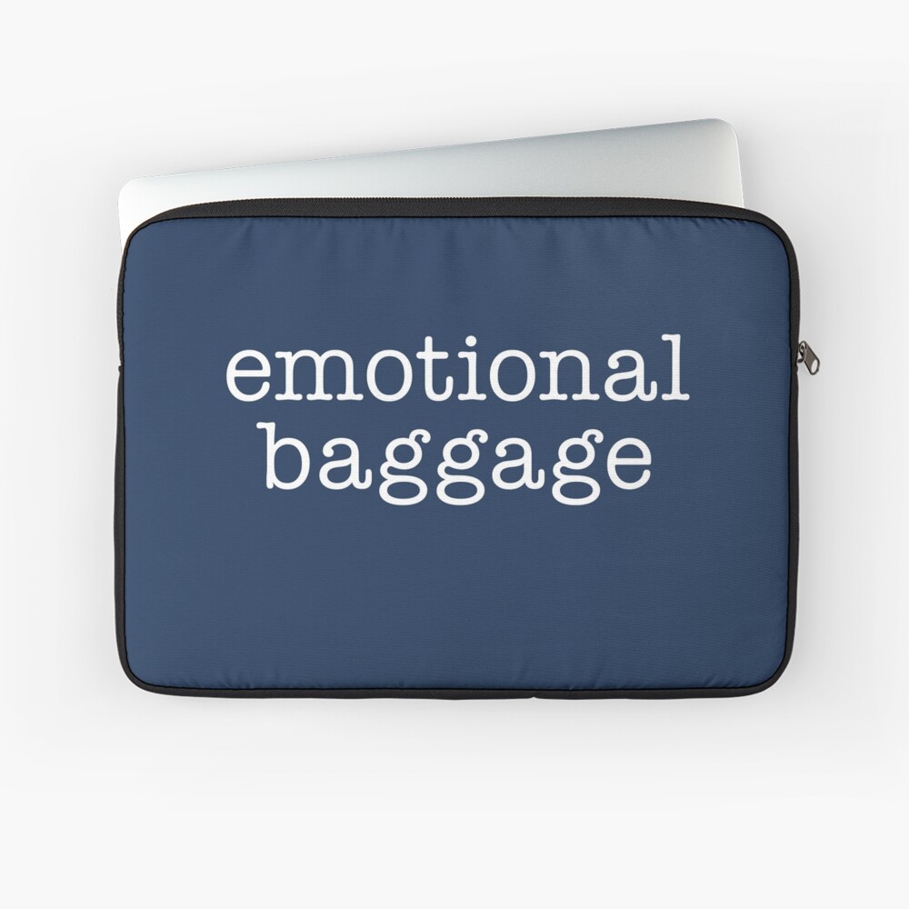 Blue College Tote Bag Emotional Baggage - PLOR