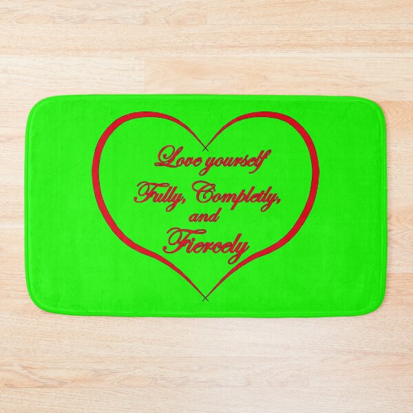 Item preview, Love Yourself (Green) designed and sold by foxandtigersden.