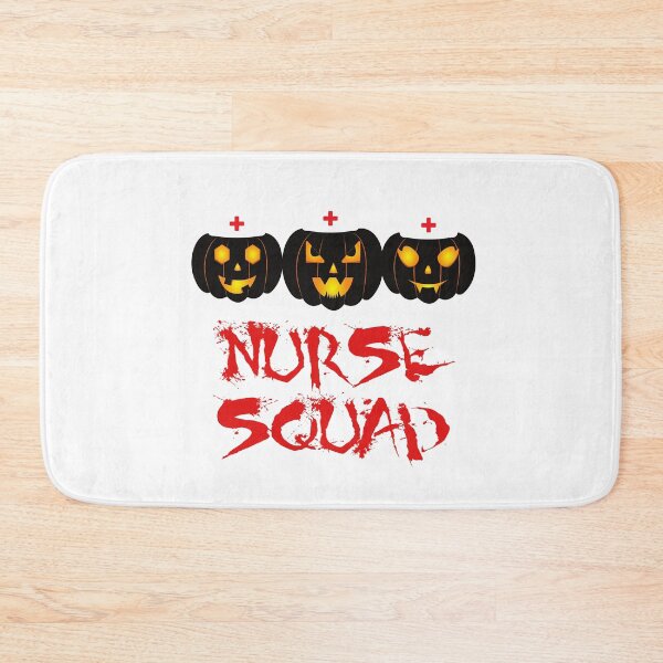 Item preview, Funny & Scary Pumpkin Nurse Squad  designed and sold by Breechcloth.