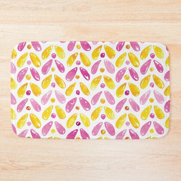 Item preview, Puppy Drops | Mustard & Pink Mix designed and sold by RebeccaFlaherty.
