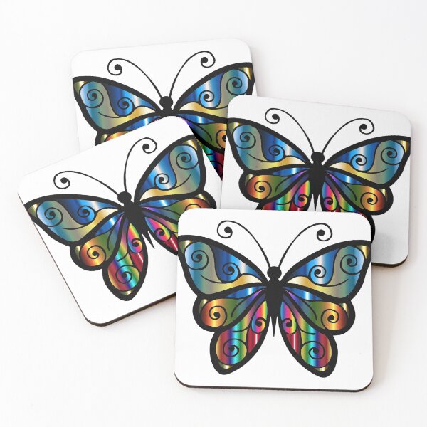 Item preview, Stained Glass Butterfly  designed and sold by CockTees.