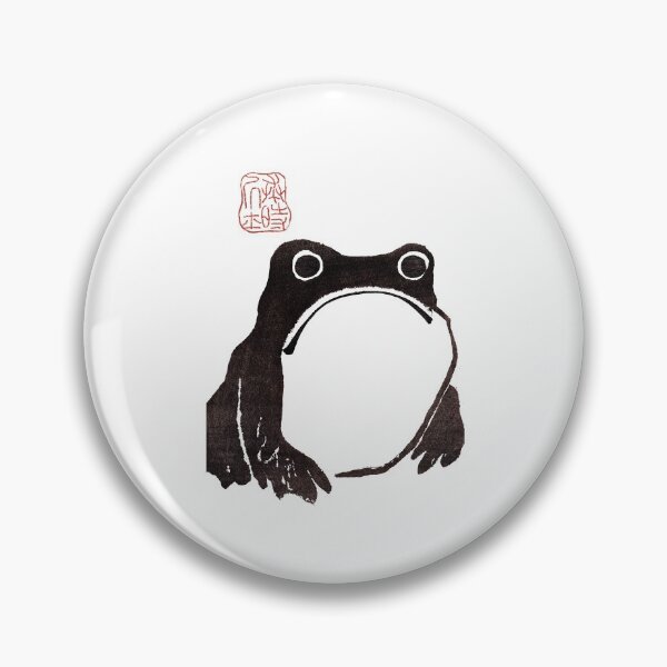 Artikelvorschau, Grumpy Frog Dark - Matsumoto Hoji entworfen und verkauft von nphindenberg.