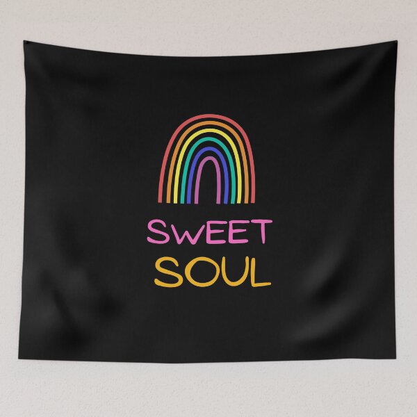 Item preview, Rainbow Sweet Soul Shirt Suicide Motivational Sad September Mental Health Shirt Encouragement Love Inspirational Positivity Cute Happy Spiritual Gift designed and sold by EpsilonEridani.
