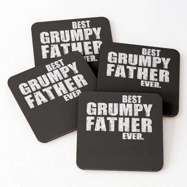 Item preview, Best Grumpy Father Ever Retro Vintage Dad Grandpa Gift designed and sold by RessieSmitham.