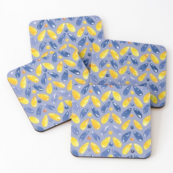 Item preview, Puppy Drops | Yellow & Blue Mix designed and sold by RebeccaFlaherty.