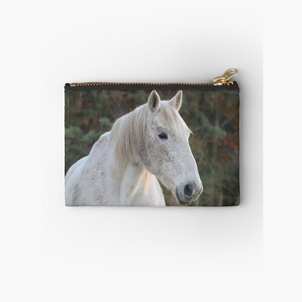 Item preview, Dapple Gray White Horse Profile designed and sold by KarenWoodArt.