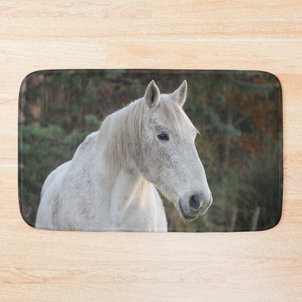 Item preview, Dapple Gray White Horse Profile designed and sold by KarenWoodArt.