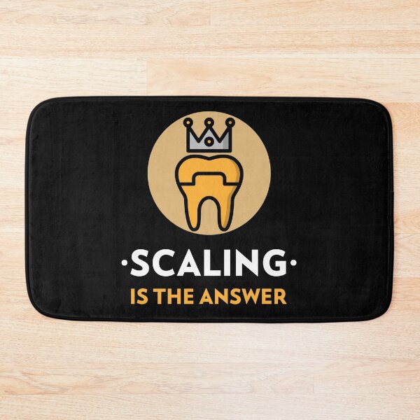 Item preview, Scaling is the answer, dental design designed and sold by guaka-molly.
