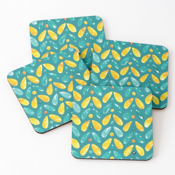 Item preview, Puppy Drops | Yellow & Mint Mix designed and sold by RebeccaFlaherty.