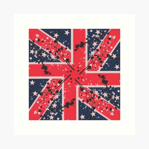 Artikel-Vorschau von Union Jack / Rosen nehmen, designt und verkauft von LPDesignsUK.