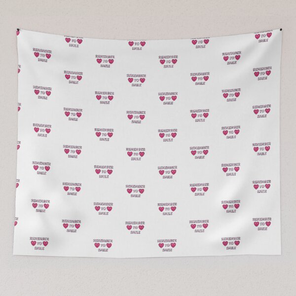 Item preview, REMEMBER TO SMILE CUTE GIRLY DESIGN designed and sold by TrinityGIRL.