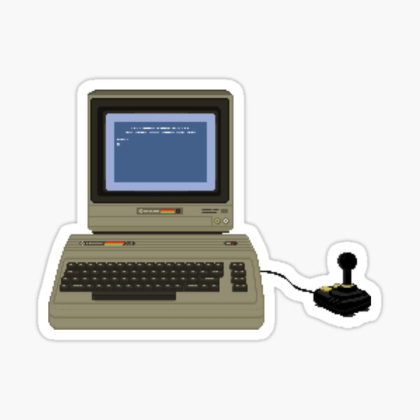 Artikel-Vorschau von Commodore 64 C64 Brotkasten - Retro-Gaming - Original Pixel Art, designt und verkauft von Vicky Lamburn.