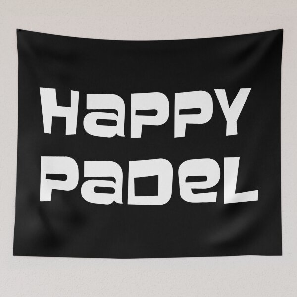 Item preview, Happy Padel designed and sold by GVibezPadel.