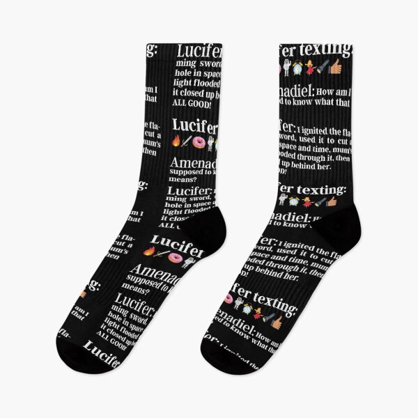 Item preview, Lucifer Texting Emojis to Amenadiel | Lucifer Morningstar  designed and sold by KauzSL.