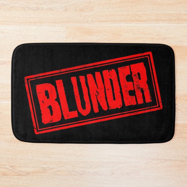 Item preview, Blunder (Vintage Retro Stamp) designed and sold by SassyClassyMe.