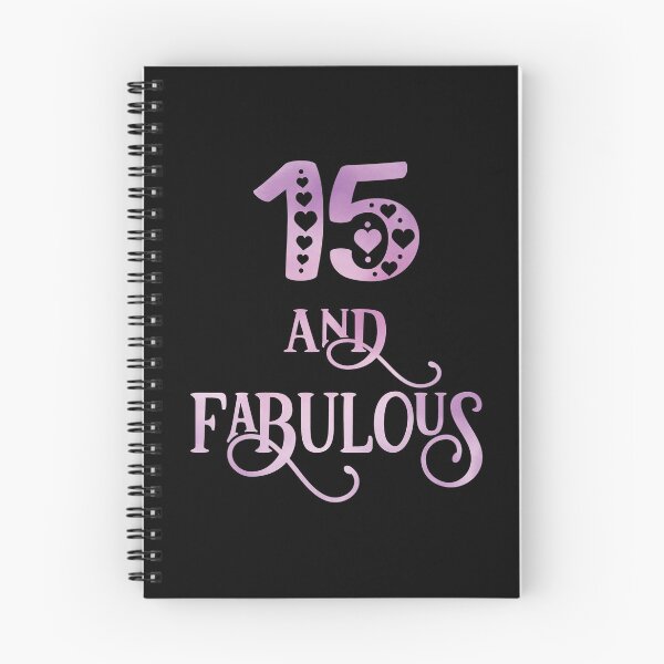 Item preview, Girls 15 Years Old And Fabulous Girl 15th Birthday print designed and sold by Grabitees.