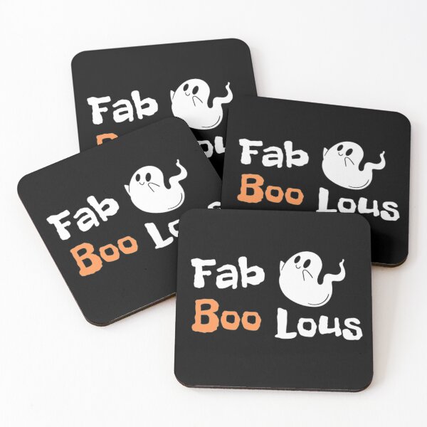 Item preview, FabBOOlous Cute and Funny ghost Halloween designed and sold by BloompodDesigns.