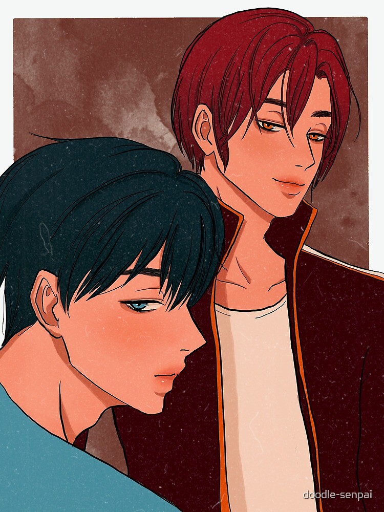 Sousuke Yamazaki Rin Matsuoka Greeting Card