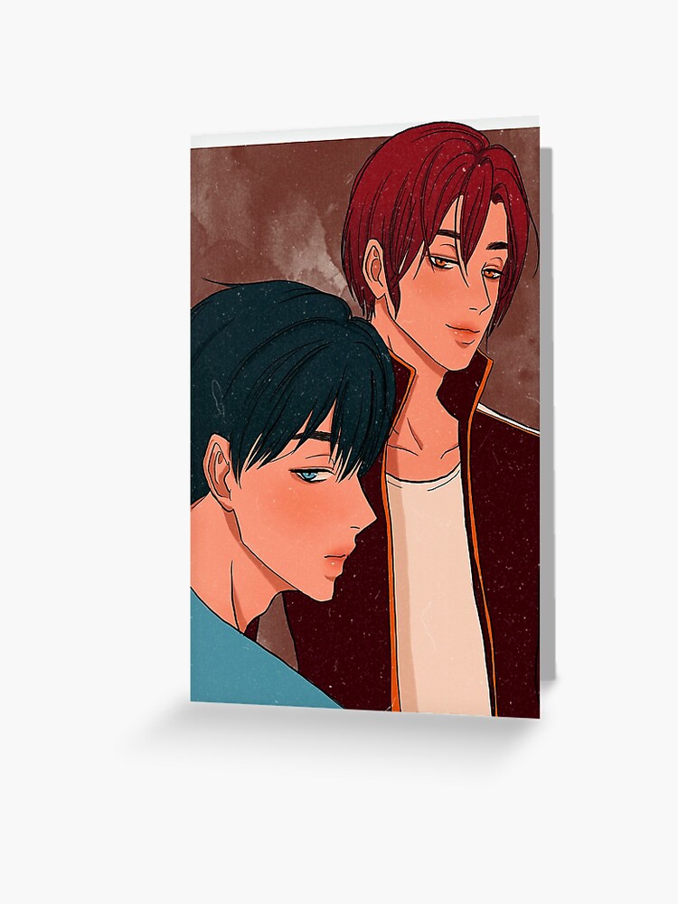 Sousuke Yamazaki Rin Matsuoka Greeting Card