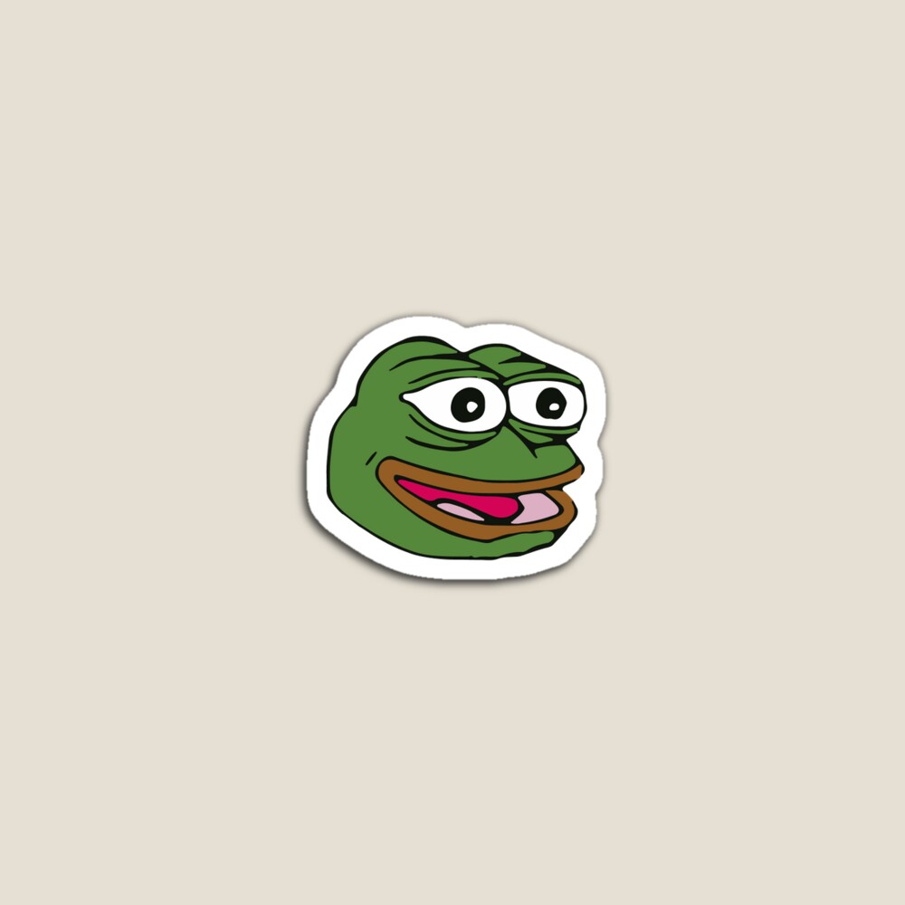 Pepe Frog Happy sticker