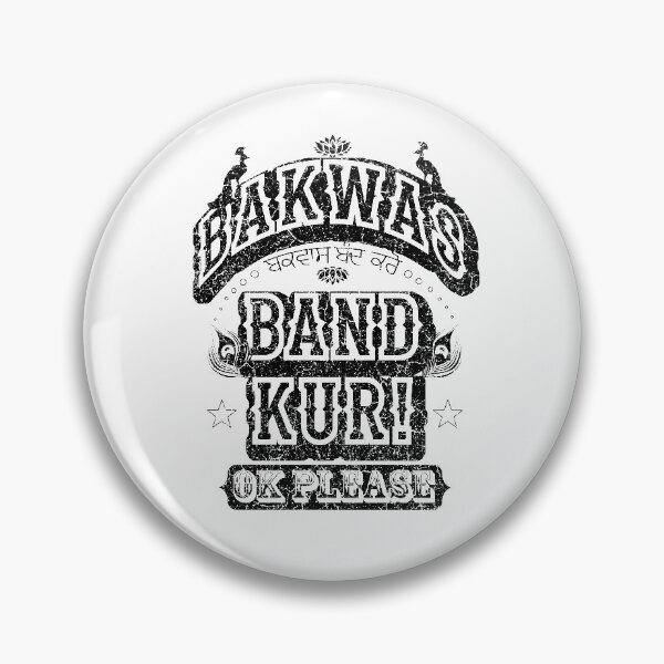 Item preview, Bak Was Band Kur, OK Please, Punjabi Indian Truck Art T-Shirt designed and sold by Phulkari Co.
