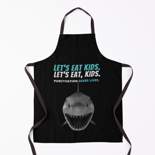 Item preview, Let's eat kids punctuation designed and sold by TURQUOISESWAG.