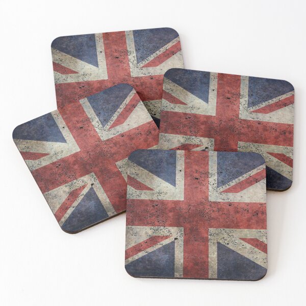 Item preview, A grunge looking distressed Union Jack uk version designed and sold by gut2000.