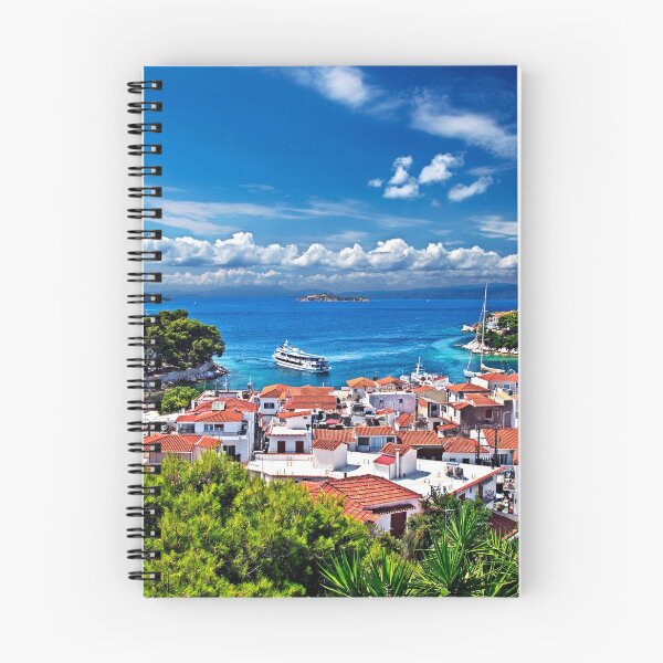 Item preview, The old port of Skiathos designed and sold by Hercules Milas.