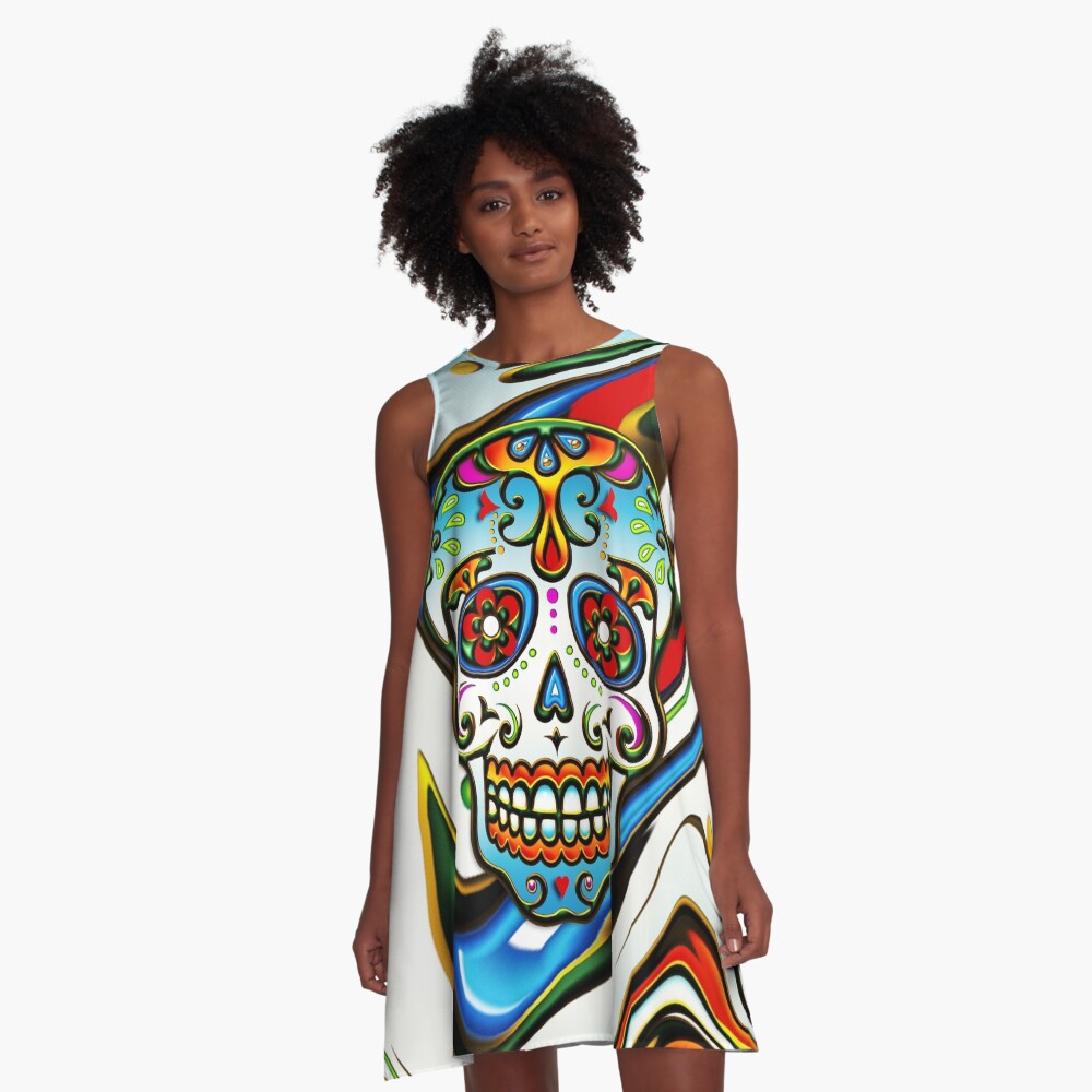Item preview, A-Line Dress designed and sold by nitty-gritty.