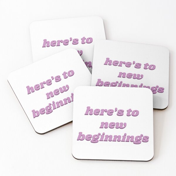 Item preview, Here's To New Beginnings designed and sold by isobelcough.