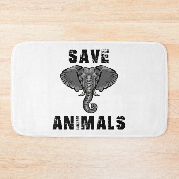 Item preview, Save animals, elephant, animal welfare, vegan, gift idea designed and sold by ThommyBLN.