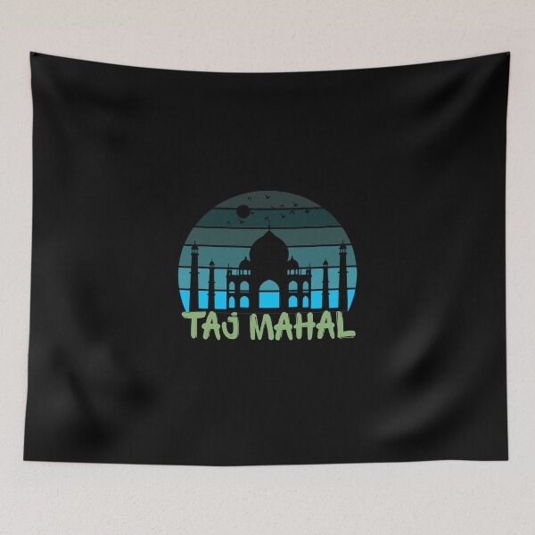 Item preview, The Taj Mahal retro designed and sold by SidTastic .