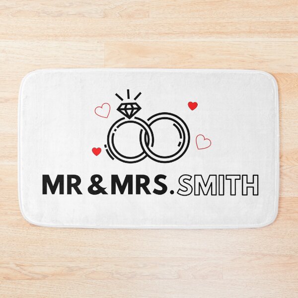 Item preview, Mr & Mrs. Smtih designed and sold by DopeTops.