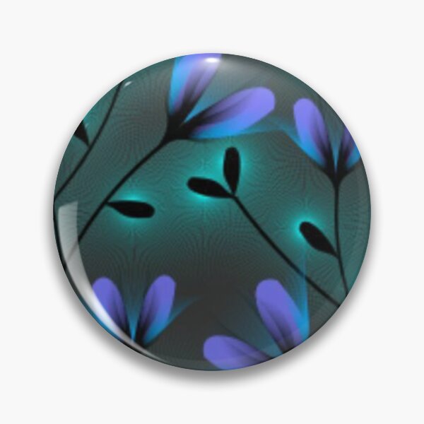 Item preview, Neon Blue Floras designed and sold by lotusbud.