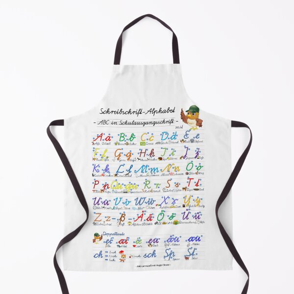 Item preview, Alphabet for children in cursive - ABC in school alphabet designed and sold by Hugo-Clever.