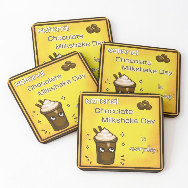 Item preview, Chocolate Milkshake Day is everyday designed and sold by AnyssNara.