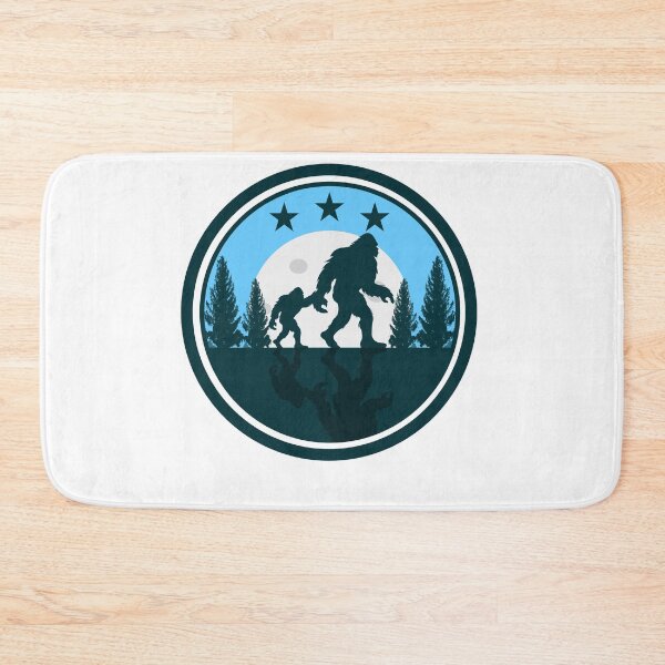 Item preview, Bigfoot and His Son Wild Outdoor Sasquatch Skunk Ape Yeti Grassman Father Bigfoot designed and sold by Zkoorey.