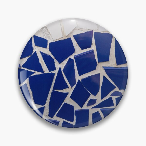 Item preview, Sharp Free Form Flow - a Modern Twist on Traditional Portuguese Azulejos designed and sold by Georgia Mizuleva.