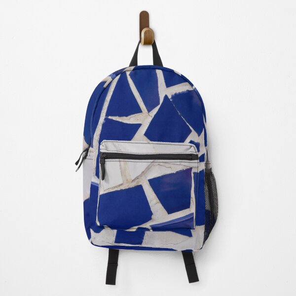Item preview, Sharp Free Form Flow - a Modern Twist on Traditional Portuguese Azulejos designed and sold by Georgia Mizuleva.