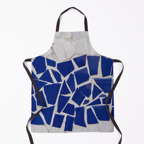 Item preview, Sharp Free Form Flow - a Modern Twist on Traditional Portuguese Azulejos designed and sold by Georgia Mizuleva.