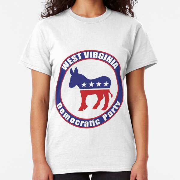 Democrat Donkey Symbol Party Democratic Vote Dem Blue Election D Juniors T-Shirt