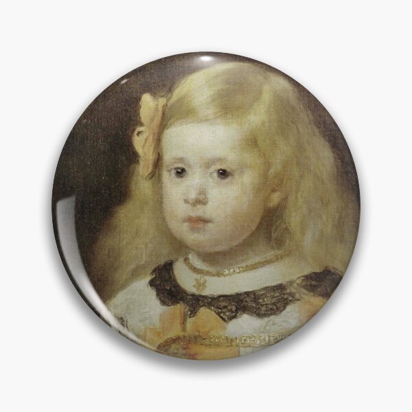 Item preview, Vintage portrait of Infanta Margarita Louvre  designed and sold by Vintage Designs +.