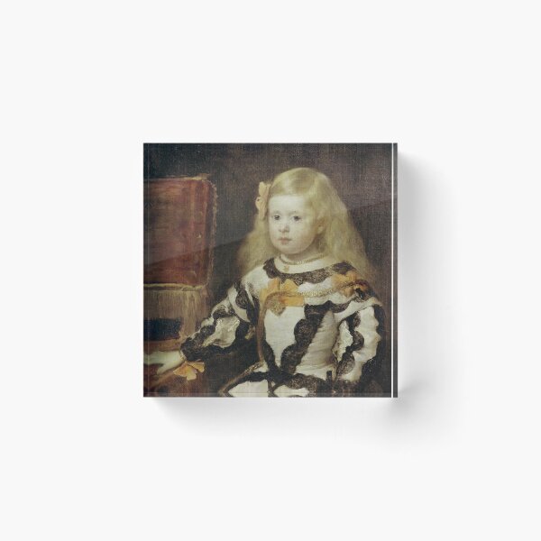 Item preview, Vintage portrait of Infanta Margarita Louvre  designed and sold by Vintage Designs +.