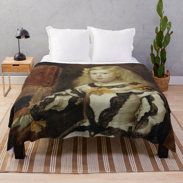 Item preview, Vintage portrait of Infanta Margarita Louvre designed and sold by Vintage Designs +.
