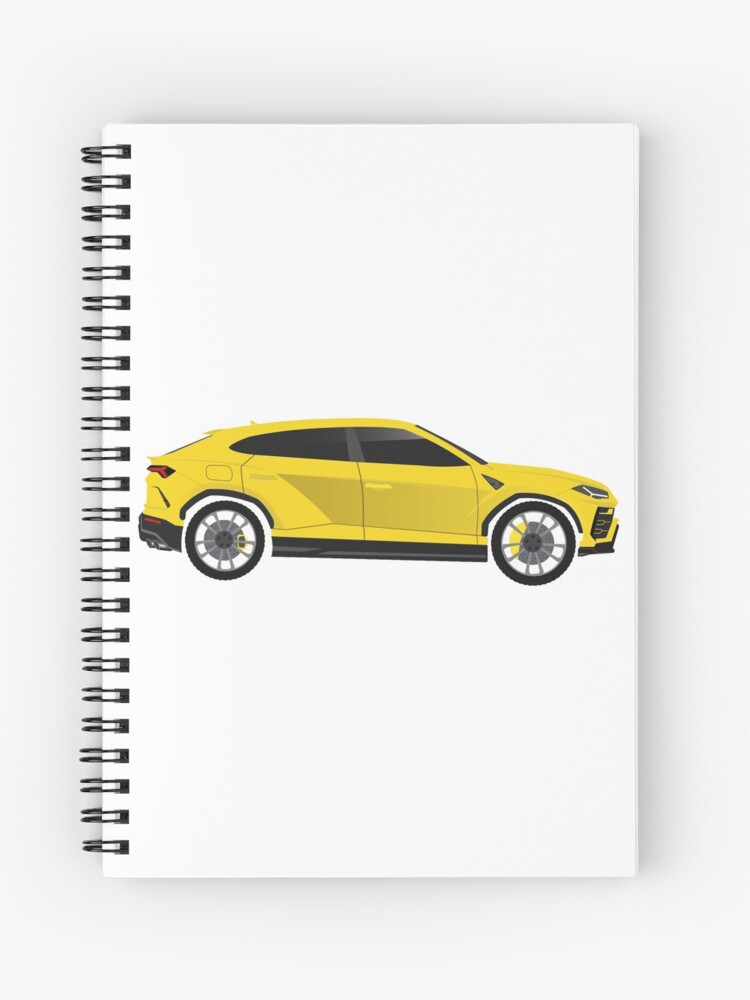 Cuaderno de espiral «Lamborghini Urus» de INDIANCANVAS | Redbubble